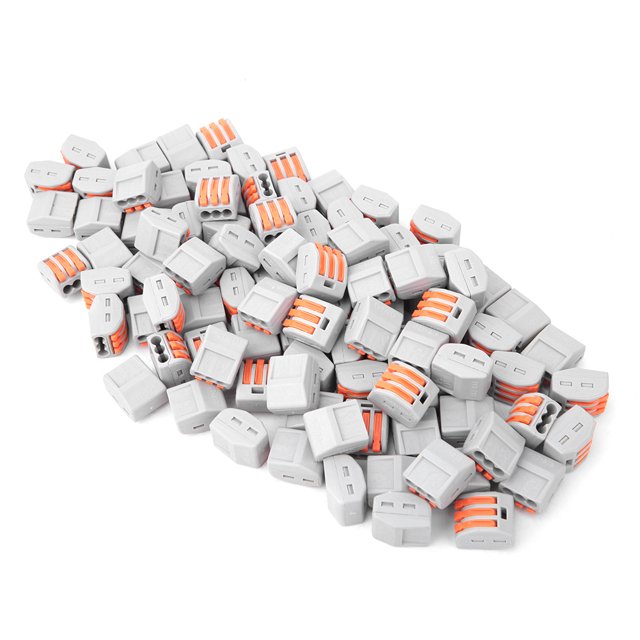 Pc, 100pcs PCT-213 Connecteur de Câblage Adaptateur de Fil Connecteur Véritable Excellence
