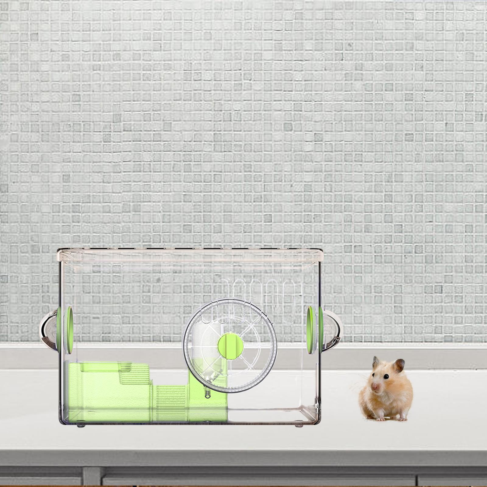 Serenable Large Hamster Cage Deluxe Hamster Enclosure for Hedgehog Guinea Pigs Gerbils green