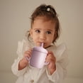 thumbnail image 4 of Sippy Taza Para Bebé De 150 Ml, Taza De Entrenamiento De Silicona, Taza Para Sorber Con Pajita, Asas Antideslizantes, Taza De Entrenamiento Irrompible Resistente Al Calor Para, 4 of 7