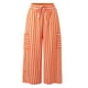 thumbnail image 3 of WILLBEST Pantalones Palazzo de Verano para Mujer, Informales, de Pierna Ancha, Cintura Alta, Holgados, a Rayas, para Playa, para Viajes, con Estilo y Comodidad Diarios. Chica, 3 of 4