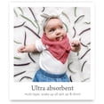 thumbnail image 3 of Baberos tipo bandana Kishu Baby Sunrise, reversibles en 4 direcciones, paquete de 5, 3 of 9