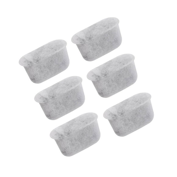 6pcs Activated Charcoal Water Filters for Filters Replacement Activated Charcoal Cuisinart Coffee Makers All Series