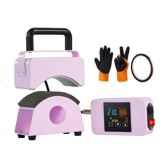 Hat Press Machine Mini Hat Heat Press for Caps 5.9x3.15 inch Plate