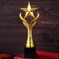 thumbnail image 4 of Miangastore Trophée en Forme d'Étoile Trophée de Compétition Décoratif Trophée de Fête Célébration, 4 of 8