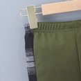 thumbnail image 6 of CAUYDY Kids Boy's Outfits Baby Toddler Button Plaid Long Sleeve Jacket and Elastic Waist Sweatpants 2 Piece Set Fall Winter AG for Sizes 5-6 Years, 6 of 9