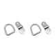 thumbnail image 3 of Riwesomey Amarres de anillo en D Anillos de amarre resistentes a la corrosión Fácil instalación Gancho de carga Remolques Camiones Furgonetas Plata 2piezas, 3 of 6