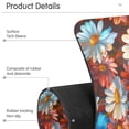 thumbnail image 4 of Yayeee Faucet Mat for Kitchen Sink 30" Diatomite Long Splash Guard Pad, Vibrant Floral, 2 Pack, 4 of 7