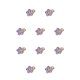 thumbnail image 3 of Jumpingount Catch Clip New Crystal Side Korean Hairpin Mini Ins Hair Claw Jewelry para ocio Compras Picnic Outdoor Purple Púrpura 10piezas, 3 of 6