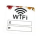 thumbnail image 2 of Pegatina de señal WiFi para espejo de pared, regalo, acrílico, autodesmontable. argén, 2 of 9