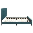 thumbnail image 2 of CorLiving Ellery Upholstered Adult Full Bed with Slats and Tufted Headboard, 2 of 9