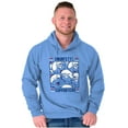 thumbnail image 5 of Retro Americana Smurfette Supporters Hoodie Sweatshirt Women Men Brisco Brands M, 5 of 6