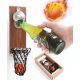 thumbnail image 1 of CHAO Abrebotellas de pared - Abrebotellas de pared - Abrebotellas de pared - Abrebotellas de madera vintage para bar, cocina, apartamento, terraza (baloncesto), 1 of 5