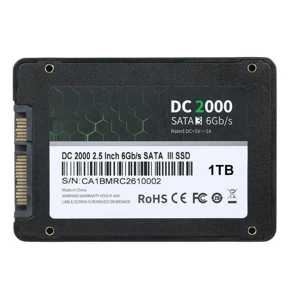 Graflsoa 1TB 2.5-Inch SATA III SSD with High-Speed Read/Write up to 530MB/s and 460MB/s