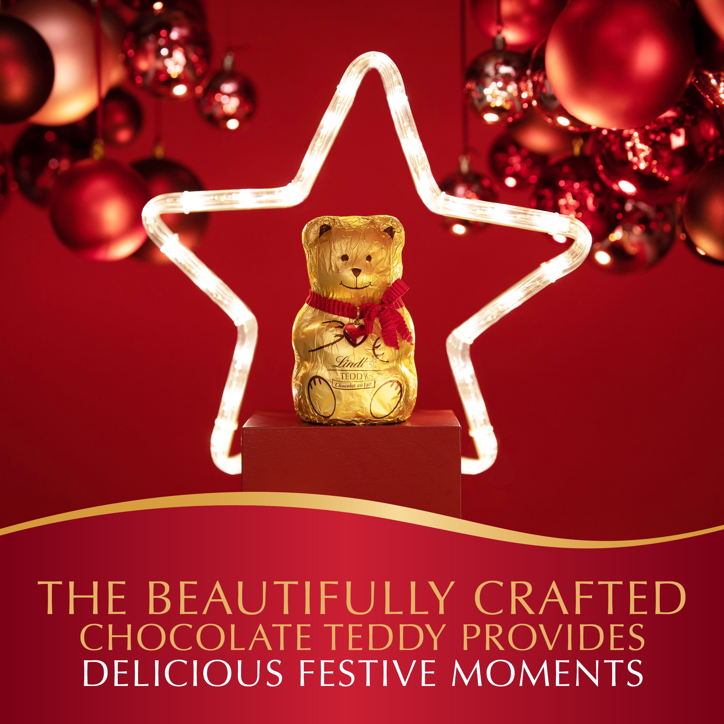 Lindt Holiday Teddy Bear Chocolate Candy Advent Calendar, 4.5 oz. -  Walmart.com