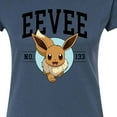 thumbnail image 3 of Pokémon - Eevee Collegiate - Juniors Fitted Graphic T-Shirt, 3 of 5