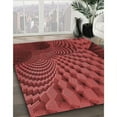 thumbnail image 2 of Ahgly Company Indoor Rectangle Patterned Grapefruit Red Area Rugs, 4' x 6', 2 of 6