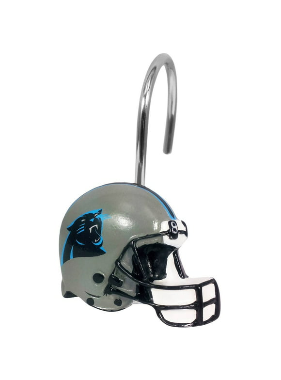 NFL Carolina Panthers Shower Curtain Ring Set, 12 Piece