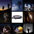 thumbnail image 3 of Linterna de Cabeza Recargable Por USB de 2 Piezas, Luz de Funcionamiento, Antorcha de Cabeza, Luz de Cabeza LED Soledad Faro impermeable al aire libre, 3 of 7