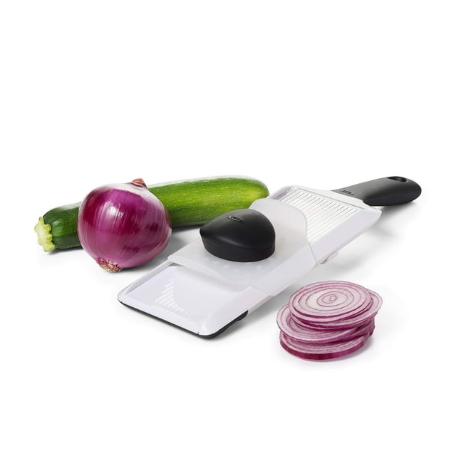 Mandoline Slicer OXO Good Grips, portátil, color blanco