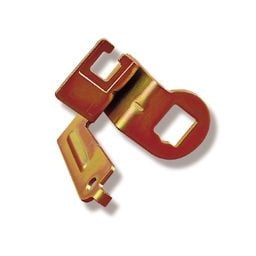 Holley Performance Carburetor Trans Kickdown Bracket 20-95 Gold Iridited; Steel