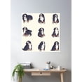 thumbnail image 2 of Bernese Mountain Puppy Pack Poster Wall Art, Modern Wall Decor, 16x16 UNFRAMED, 2 of 3