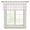 Pink, variant on Pink Line Plaid Semi Sheer Valance Curtains Vintage Boho Checkered Texture Voile Valances Curtain Rod Pocket Small Window Treatment for Kitchen Bathroom Cafe 42"x12"