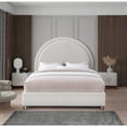 thumbnail image 6 of Meridian Furniture Milo Cream Fabric King Bed, 6 of 7