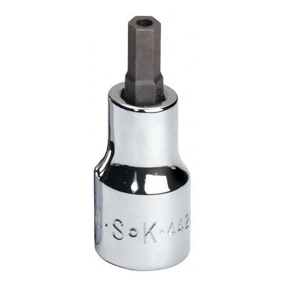 Sk Professional Tools Socket Bit, Steel, 3/8 in, TpSz 7/32 in 44214