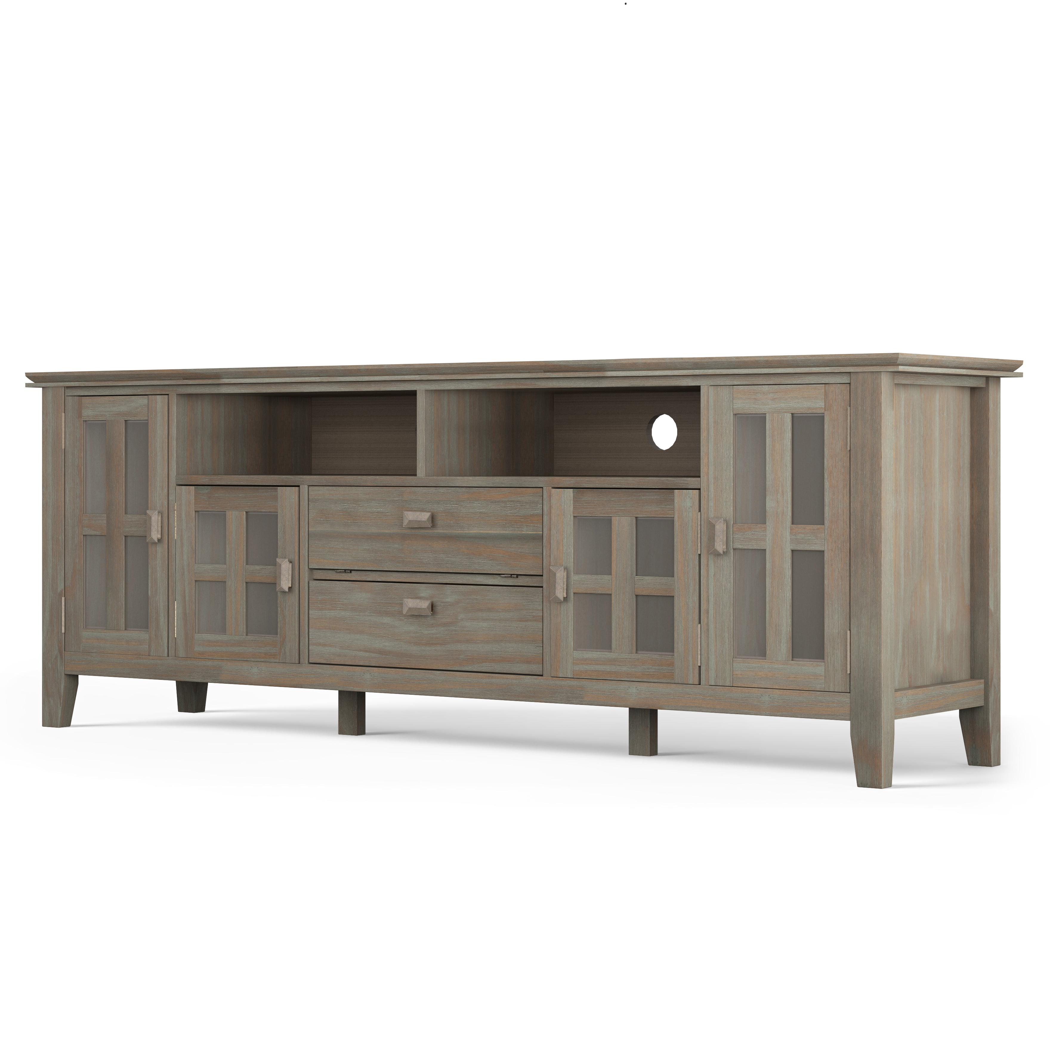 Brooklyn + Max Holden SOLID WOOD 72 inch Wide Contemporary ...