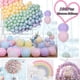 thumbnail image 4 of Globos coloridos de látex para fiesta, paquete de 100 globos de arcoíris surtidos de macarrón de 10 pulgadas para decoración de fiesta de cumpleaños, Baby Shower, 4 of 5