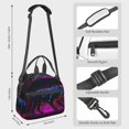 thumbnail image 2 of Disketp Futuristic Purple Panther A、 Lonchera Térmica para Mujer y Hombre, Bolsa de Almuerzo Reutilizable e Impermeable para Trabajo, Viajes y Picnic, 2 of 7