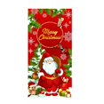 thumbnail image 3 of Ruifaya Cortina de puerta navideña con bandera de Papá Noel, fondo de tela para colgar, 3 of 6
