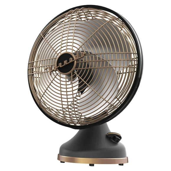 Fan Vornado Silver Swan Alchemy Oscillating Gunmetal