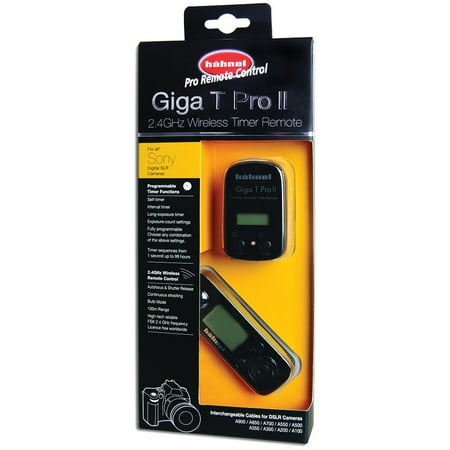 hahnel Giga T Pro II 2.4 GHz Wireless Timer Remote for Sony Cameras