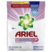 Ariel Laundry Detergent Powder With a Touch of Downy Freshness, 158 oz, 99 Loads
