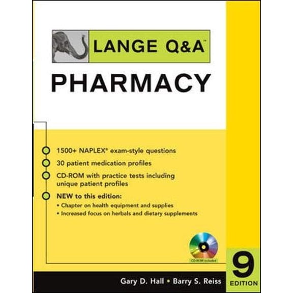 Pre-Owned Lange Q&A: Pharmacy, Ninth Edition (LANGE Q&A Allied Health) (Paperback) 0071484450 9780071484459