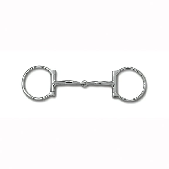 Myler Western Dee Snaffle Bit MB 09 3/8 Level 1 - 5" Sweet Iron & Copper Inlay