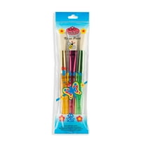 Royal Brush Big Kid's Choice Toddler Brush Set, Round/Flat, 3/Pkg.