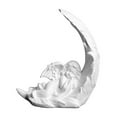 thumbnail image 3 of Cherub Statue Angel Statue Statuette Collection White Decorative Angel Sculpture Right, 3 of 9