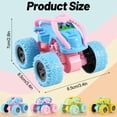 thumbnail image 3 of sixwipe 4 Pack 360° Rotating Monster Truck Toys, Friction Powered Push and Go Off-Road Vehicles for Kids Ages 3-8, Car Toys for Boys and Girls, 3 of 7