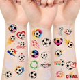 thumbnail image 1 of wonima02 Soccer Tattoos Temporary for Kids 210 Pcs Glitter Precut Ball Tattoos Soccer Party Favors Birthday Goodie Bag Stuffers, 1 of 1