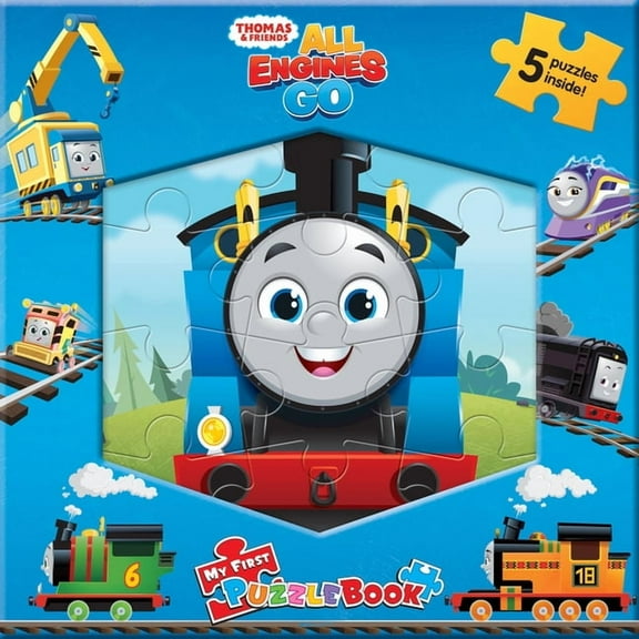 My First Puzzle Mattel Thomas All Engines Go! My First Puzzle Book, (Paperback)