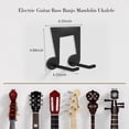 thumbnail image 3 of Soporte de pared para guitarra y ukelele FKKA Steel Black, 3 of 6