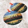 thumbnail image 3 of Saskatchewan Christmas Ornament, Ceramic, Acrylic - City Travel Souvenir, Tree Hanging, Holiday Keepsake 2025, Wanderlust Gift, Collector’s Piece, Holiday Tree Decoration, 3 of 5