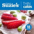 thumbnail image 4 of Suzie's Organic Brown Rice Cake Thins|12 Pack|Unsalted Sodium Free|USDA Organic, NON-GMO, Fat-Free, Sugar-Free, Gluten-Free|Low-Calorie Snack-16 Calories Per Slice|Bread & Cracker Replacement, 4 of 6
