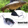 thumbnail image 4 of Señuelos de pesca falsos de cigarra biónica Topwater 4cm 6g aparejos de cebo de insectos artificiales Tmvgtek Para estrenar, 4 of 6