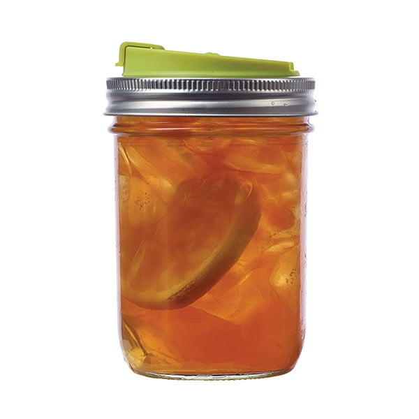 Jarware Mason Jar Drink Lid Wide Mouth Jar Repurposing Top Tumbler