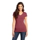 thumbnail image 1 of Camiseta Distrito Very Important Juniors Cuello en V L Heathered Red, 1 of 1