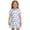 Light Blue(Bow Print), variant on CCRFTGI Polo Dress for Kids Girls Size 10-12 Back To School Short Sleeve Uniform Cute Bow Print Pleated Flare Skater Polo Dresses Summer Button-Down Collar Picque Polo Dress Light Blue 3-4 Years