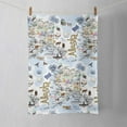 thumbnail image 2 of State Map Multi-Use Microfiber Towel: Tea Towel, Dish Cloth, Baby Burp Cloth, Bar Towel (Alaska), 2 of 2